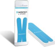 🕷️ spidertech x-spider kinesiology tape pack of 6 - reduce inflammation, athlete's choice, high-quality water-resistant material - aid in shoulder, knee, back & leg muscle rehabilitation логотип