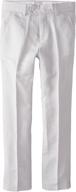 👦 isaac mizrahi slim linen boys' pants - stylish clothing for boys logo