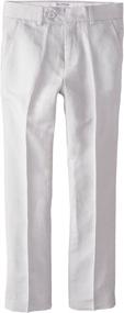 img 2 attached to 👦 Isaac Mizrahi Slim Linen Boys' Pants - Stylish Clothing for Boys