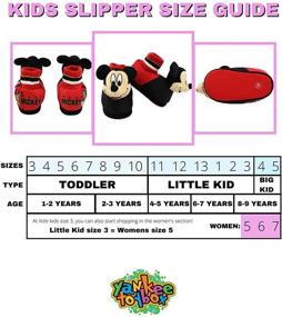 img 3 attached to 🐭 Disney Mickey Mouse Baby Shoes Slippers for Boys