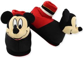 img 4 attached to 🐭 Disney Mickey Mouse Baby Shoes Slippers for Boys