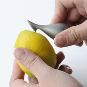 img 2 attached to 🍊 Alessi Apostrophe Orange Peeler: Effortlessly Peel Oranges with Style