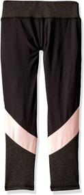 img 1 attached to 👧 Stylish and Comfortable: Marika Big Girls' Active Capri for Optimal Performance"