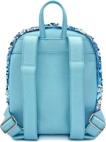 img 1 attached to Frozen Reversible Sequin Backpack by Loungefly