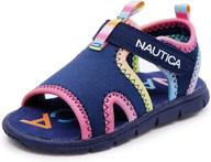 👟 детские спортивные сандалии nautica для малышей: премиальные мальчики сандалии для активных игр логотип