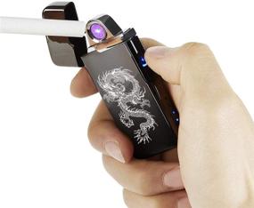 img 2 attached to FLFIRAMER Electronic Lighter Windproof Rechargeable Household Supplies