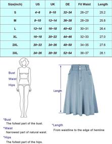 img 2 attached to 👗 Women's Casual Stretchable Skirts by Kate Kasin – Trendy Women's Clothing