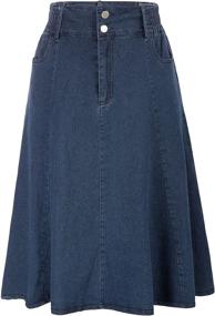 img 4 attached to 👗 Women's Casual Stretchable Skirts by Kate Kasin – Trendy Women's Clothing
