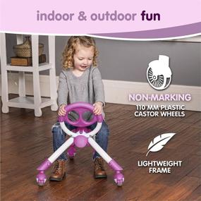 img 1 attached to Pewi Elite Walking Purple: The Ultimate Solution for Fun and Effective Toddler Mobility
