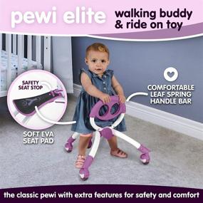 img 3 attached to Pewi Elite Walking Purple: The Ultimate Solution for Fun and Effective Toddler Mobility