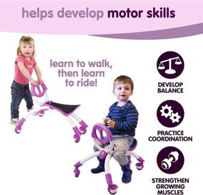img 2 attached to Pewi Elite Walking Purple: The Ultimate Solution for Fun and Effective Toddler Mobility