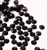 💎 stunning 1440pcs jet black rhinestones - 3mm flat back round brilliant cut 10ss logo