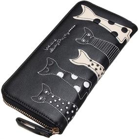 img 4 attached to 👛 Nawoshow Women's Bifold Wallet & Handbag Combo – Perfect for Fashionable Women!
