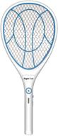 🦟 night cat bug zapper racket: usb charging, led lighting, double layer protection, detachable handle - effective electric fly swatter and mosquito killer logo