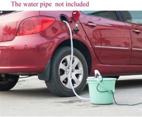 img 4 attached to Efficient 12V Submersible Water Pump: Enjoydeal Aluminum Diesel Fuel Transfer Pump - 38mm Diameter, Ideal for Water, Oil, Diesel Fuel Refueling