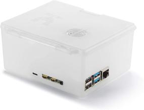 img 3 attached to 📦 Vilros Raspberry Pi 4 Compatible Case with Preinstalled Fan - White Opaque | Ideal for Use and Storage