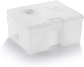 img 1 attached to 📦 Vilros Raspberry Pi 4 Compatible Case with Preinstalled Fan - White Opaque | Ideal for Use and Storage
