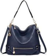 👜 large designer ladies bucket style genuine leather handbags with shoulder strap - women's fashion bags logo