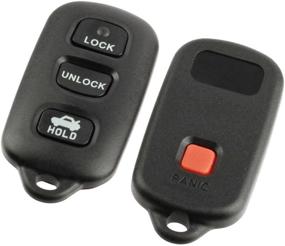 img 2 attached to 🔑 Protect and Refresh Your Toyota Key Fob with Keyless Entry Shell Case & Pad (GQ43VT14T)