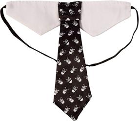 img 3 attached to Skull Print Tie Medium Large