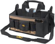 🛠️ clc custom leathercraft 1529 16-inch center tray tool bag with 16 pockets logo