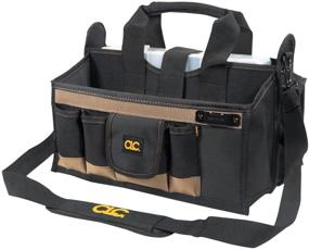 img 4 attached to 🛠️ CLC Custom LeatherCraft 1529 16-Inch Center Tray Tool Bag with 16 Pockets