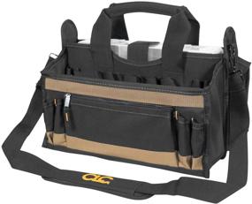 img 3 attached to 🛠️ CLC Custom LeatherCraft 1529 16-Inch Center Tray Tool Bag with 16 Pockets