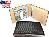 💼 premium carbon fiber leather wallet: durable and stylish logo