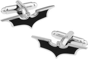 img 4 attached to BadmenHome Collection Batman Cufflinks Wedding
