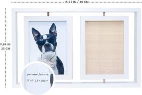 img 3 attached to 🐾 KIRI Pet Pawprint Keepsake Picture Frame - Preserve Memories of Your Beloved Pet. Gift for Pet Lover, Ideal for Pet Memorials and Remembrance