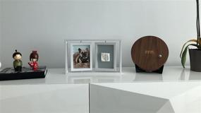 img 1 attached to 🐾 KIRI Pet Pawprint Keepsake Picture Frame - Preserve Memories of Your Beloved Pet. Gift for Pet Lover, Ideal for Pet Memorials and Remembrance