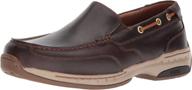 👞 dunham men's waterford slip-on boat shoe logo