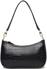 img 4 attached to 👜 DREAMALOE Classic Shoulder Handbag: Stylish Women's Totes with Convenient Closure - Handbags & Wallets