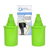 💧 naples naturals alkaline water pitcher filter replacement: model 1089 cartridge logo