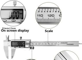 img 1 attached to 📏 Top-rated Electronic Digital Vernier Stainless Micrometer: Precise Measurements and Durable Construction