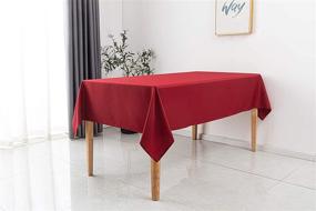 img 3 attached to 🍽️ Durable Biscaynebay Resistant Tablecloths: Perfect for Kitchen and Wedding Events