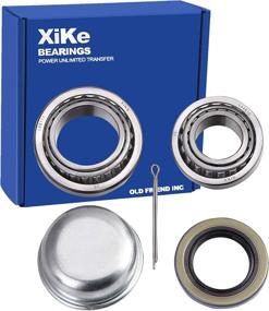 img 4 attached to 🚗 XiKe Trailer Wheel Hub Bearings Kit with L68149/L68111 and L44649/L44610 - Durable, Rotary Quiet, High Speed - Fits 1-3/8'' to 1-1/16'' Axles - Includes 171255TB Seal, Dust Cover, and Cotter Pin