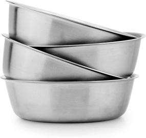 img 4 attached to 🍽️ Delightful Stainless Steel Dishware for Toddlers: Perfect Portion Control for Children's Desserts