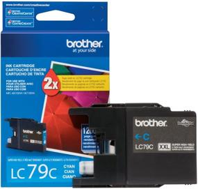 img 2 attached to 🖨️ LC79C XXL Cyan Ink Cartridge for Brother Printer - Super High Yield - Retail Packaging