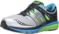 saucony zealot running slime silver men's shoes логотип