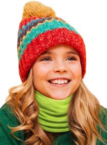 img 3 attached to Essential Boys' Accessories: Tough Headwear Kids Neck Warmer for Extra Warmth!