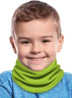 essential boys' accessories: tough headwear kids neck warmer for extra warmth! logo