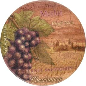 img 1 attached to Thirstystone Stoneware Coaster Wine Country