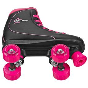 img 2 attached to 🛼 Women's Roller Derby Roller Star 600 Skates in Black/Pink - Size 08: High-Performance and Style in One!