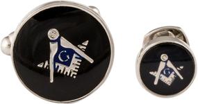 img 2 attached to Cuff Daddy Freemason Masonic Cufflinks Presentation Men's Accessories