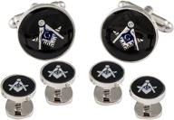 cuff daddy freemason masonic cufflinks presentation men's accessories logo