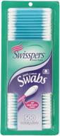🌈 colorful swisspers hot swab-500 ct: vibrant and versatile (color may vary) logo