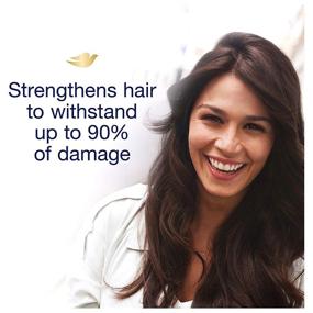 img 2 attached to 🧴 Dove Nutritive Solutions Strengthening Shampoo Formula for Damaged Hair – Intensive Repair with Keratin Actives, 12 oz, 4 Count