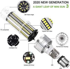 img 3 attached to 🌽 Revolutionary Super Bright LED Corn Light: The Ultimate Equivalent Solution
