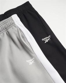 img 2 attached to Лучшие брюки для мальчиков Reebok Active Joggers Sweatpants для одежды мальчика